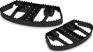 Burly B13-1051B MX Passenger Boards - Black