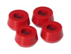 Prothane 19-917 Universal Shock Bushings - Large Hourglass - 11/16 ID - Red