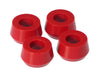 Prothane 19-917 Universal Shock Bushings - Large Hourglass - 11/16 ID - Red
