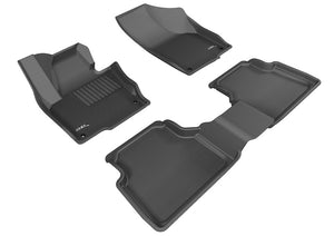 3D MAXpider 20-22 fits Land Rover Defender 110 Kagu Second Row Floormat - Black
