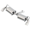 fits Ford 21-23 Racing M-5230-BSC Bronco Sport 2.0L Sport Exhaust - Chrome Tips