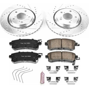 PowerStop K6959 fits Honda 15-17 Odyssey Front Z23 Evolution Sport Brake Kit