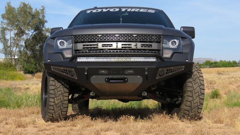 Addictive Desert Designs F017275050103 fits Ford 10-14 F-150 Raptor HoneyBadger Front Bumper w/ Winch Mount