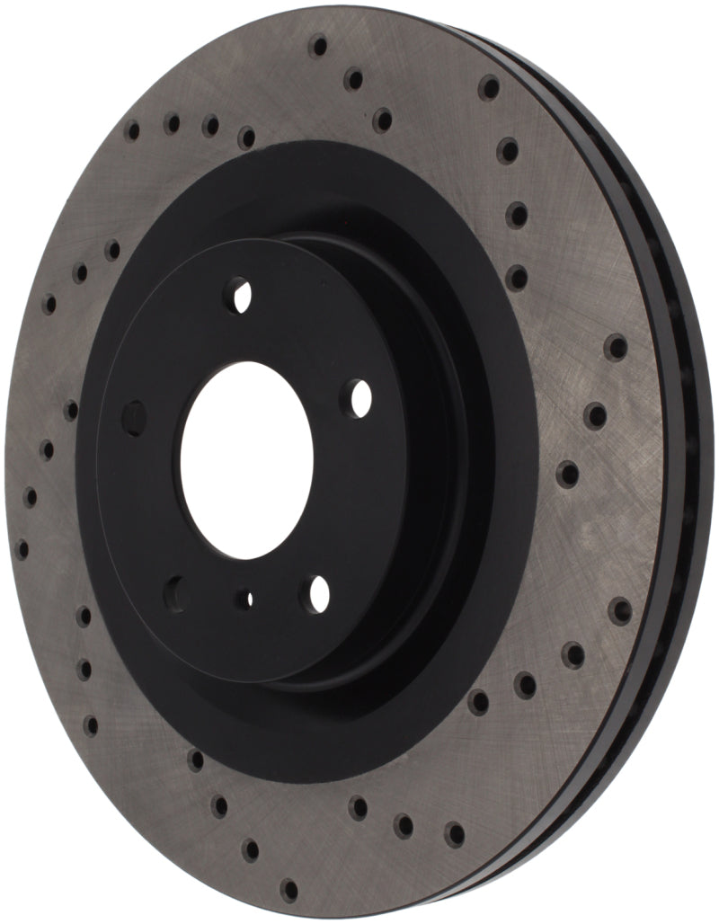 Stoptech 128.42080L fits Infiniti EX35/G35/G37/M35/M45 Drilled Left Front Rotor