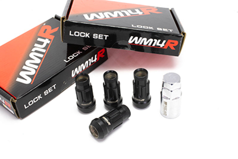 Wheel Mate WM14R02B WM14R 14x1.50 Wheel Locks Black 4 PCS