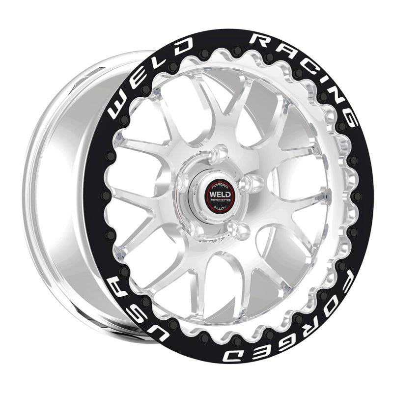 Weld  77MP7110W58F S77 17X11 / 5X115 BP / 5.8in BS Polished Wheel (Medium Pad) -