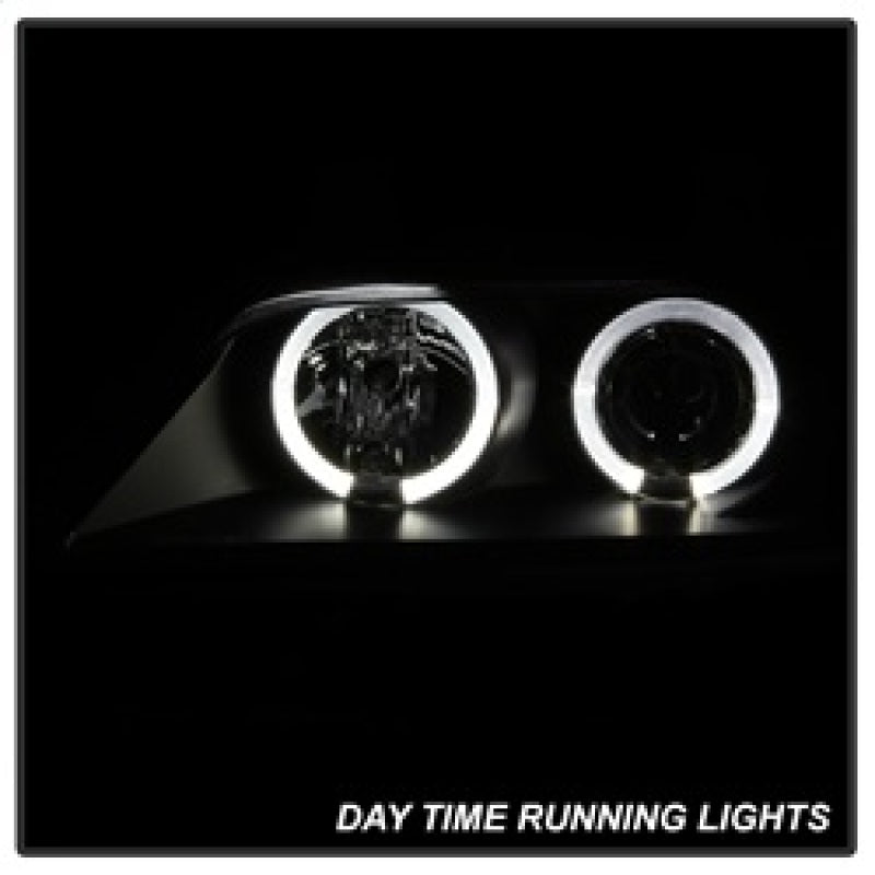 Spyder 5009081 fits BMW 96-02 Z3 Projector Headlights LED Halo Black High H1 Lo