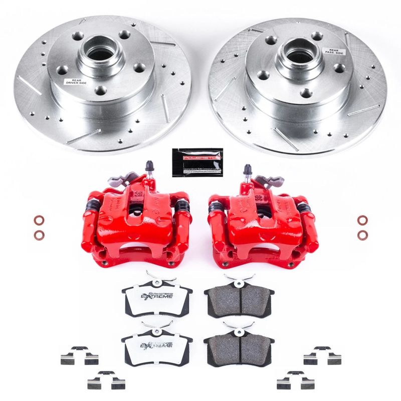 PowerStop fits Volkswagen Golf Rear Z26 Street Warrior Brake Kit w/Calipers