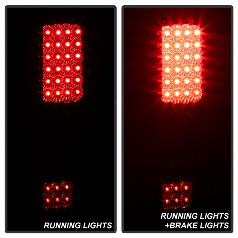 5034069 Xtune fits Ford 04-08 F150 Styleside LED Tail Lights Red Clear ALT-ON-