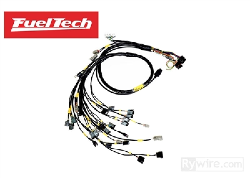 Rywire RY-B-FUELTECH-550 fits Honda B-Series (w/Fueltech 550 ECU) Eng Harn w/OBD1 Alt/EV1 Inj/AEM IAT & MAP (Adapter Req)