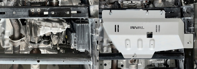 Rival 4x4 2333.1858.2.6 RIVAL 2015+ fits Ford F150 Expedition Ecoboost Only Aluminum Transfer Case Skid Plate