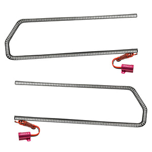 ORACLE Lighting 1296-003 Oracle fits Dodge Challenger 08-14 LED Waterproof Afterburner Kit - Red