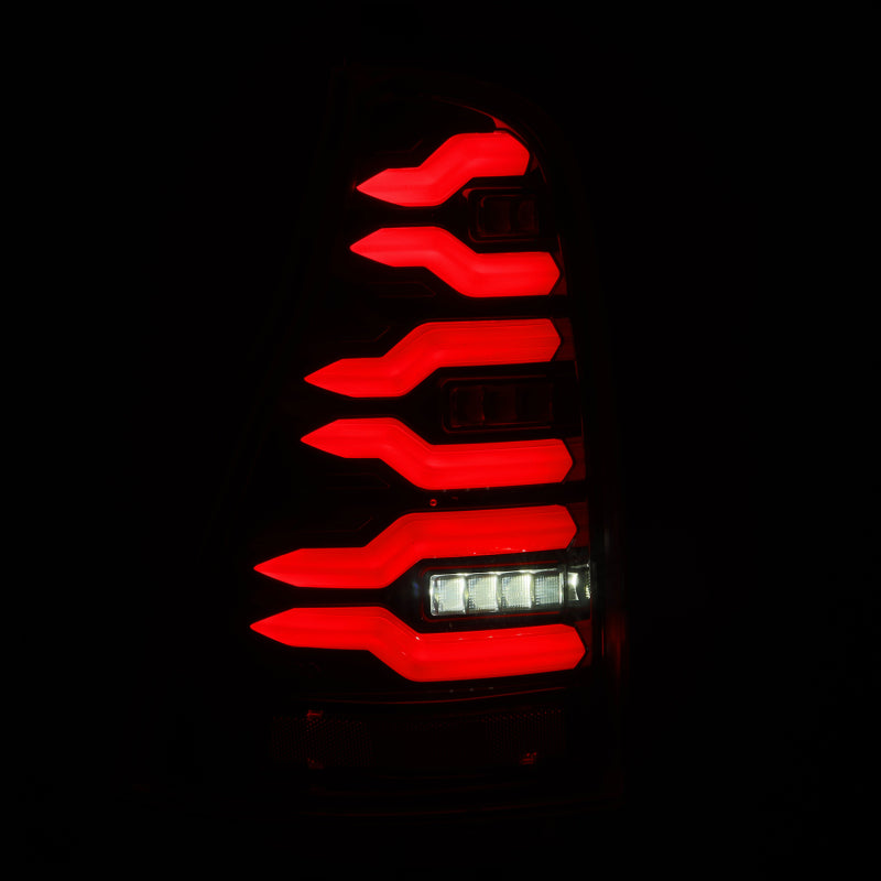 AlphaRex 690070 03-09 fits Toyota 4Runner LUXX-Series LED Tail Lights- Black