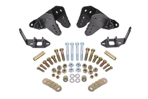 BMR CCK007H G-Body Rear Coilover Conversion Kit w/ Control Arm Bracket - Black