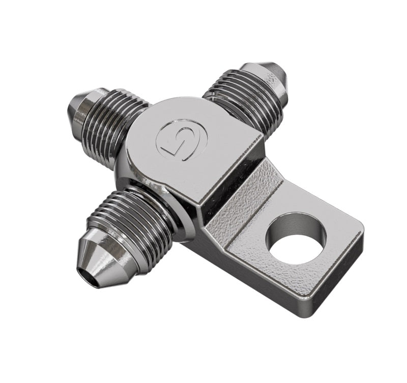 Goodridge P5130-03C T-Piece w/Locating Tab for AN3 Female Fittings