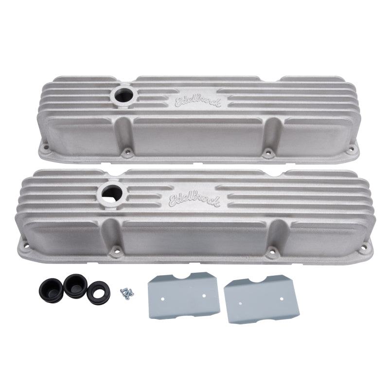 Edelbrock 41929 Valve Cover Classic Series fits Chrysler 383/440 CI V8 Satin