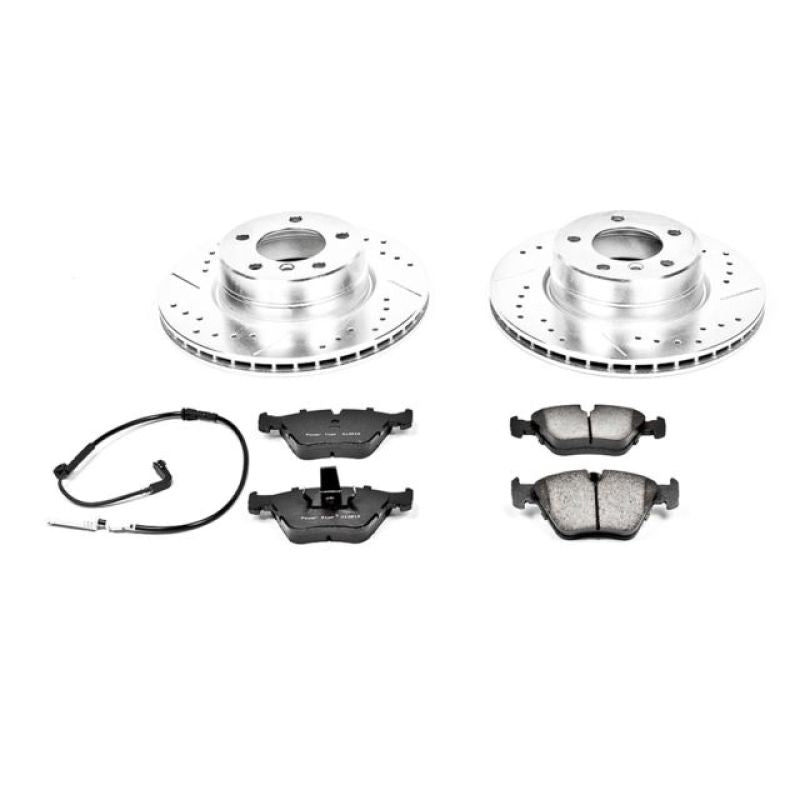 PowerStop K5156 fits BMW 04-05 525i Front Z23 Evolution Sport Brake Kit
