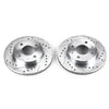 PowerStop fits Nissan 95-98 200SX Front Evolution Drilled & Slotted Rotors -