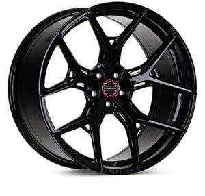 Vossen HF-5 - 22X10.5 - 5X112 - ET16 - DEEP - 66.56 - GB - Gloss Black Wheel