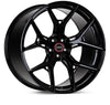 Vossen HF5 - 21x10.5 - ET42 - 5x112 - 66.56 - DEEP - GB - Gloss Black Wheel