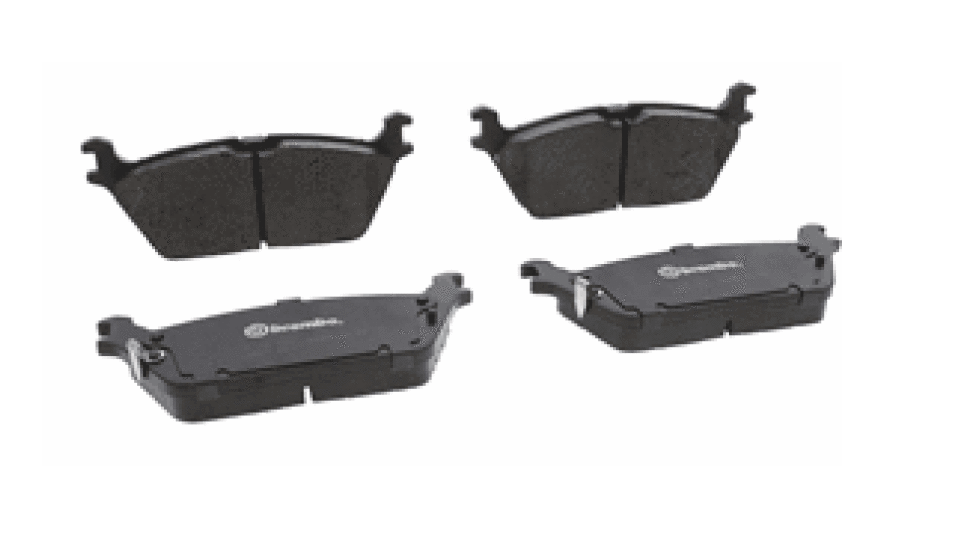 Brembo OE P23194 19-22 fits Ram 1500 Rear Low-Met Brake Pad