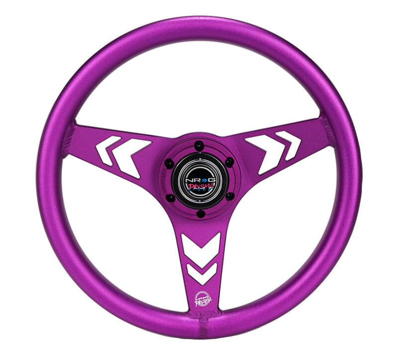 NRG RST-070-PP RST-070-PP Aluminum Steering Wheel 330mm - Arow Cutout -