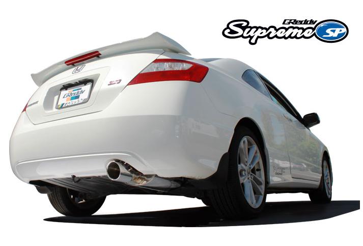 GReddy 10158208 06-11 fits Honda Civic Si 63.5mm Supreme SP Cat-Back Exhaust