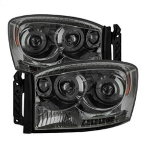 Spyder 5010025 fits Dodge 06-08 Ram 1500 /Ram 2500 06-09 Projector Headlights L