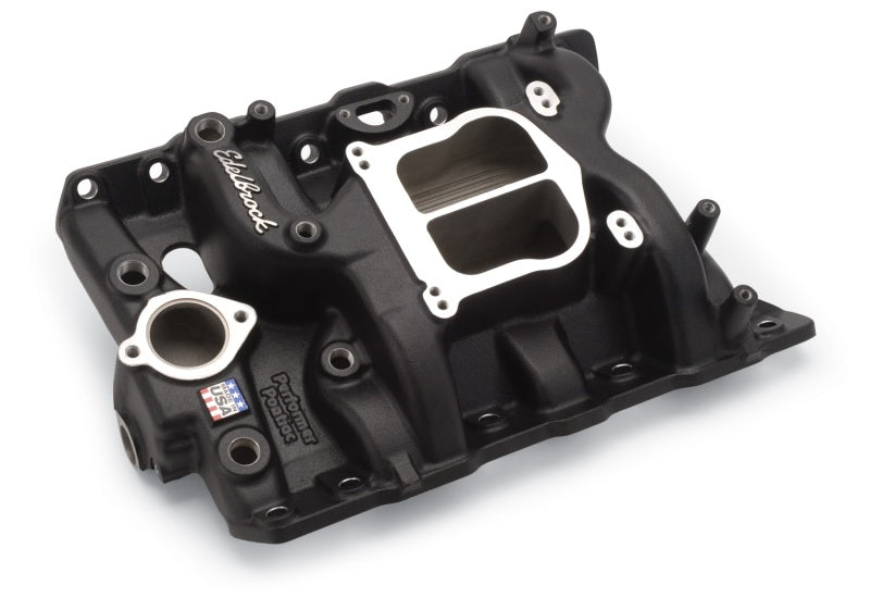 Edelbrock 21563 Performer fits Pontiac Black