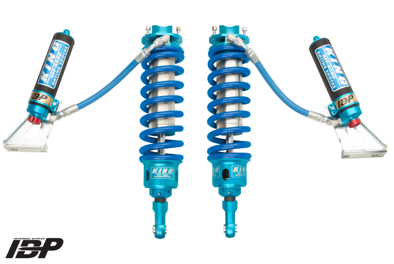 King 33700-124A Shocks 03-09 fits Lexus GX470 Front Stage 3 Race Kit 3.0 Dia Remote Res Coilover w/Adjuster (Pair)