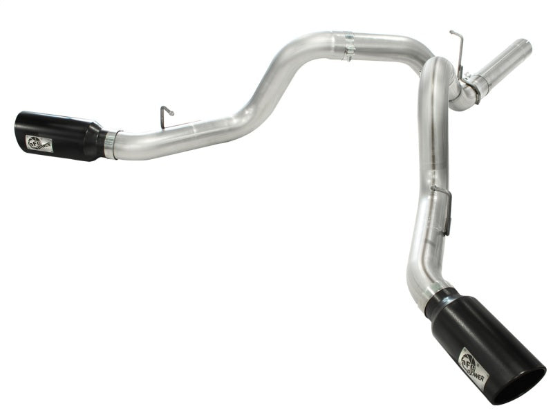 AFE 49-44043-B rce XP Exhaust 4inch DP-Back All SS 2011-14 fits GM Diesel Truck