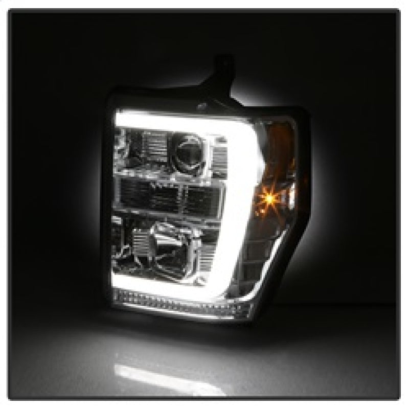 Spyder 5084699 fits Ford 08-10 F-250 Super Duty V2 Light Bar DRL Projector Head