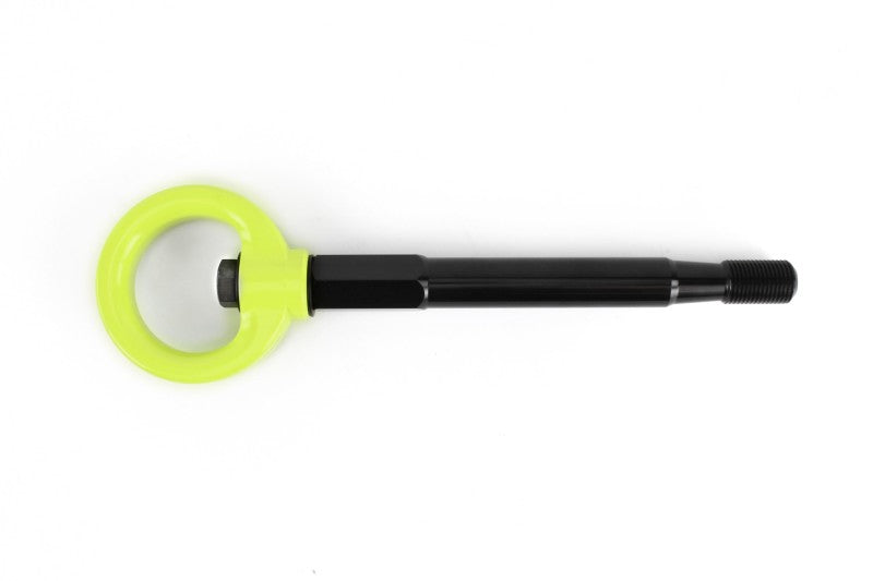 Perrin PSP-BDY-237NY 2022 fits Subaru WRX / 18-21 Crosstrek / 14-21 Forester Tow Hook Kit (Front) - Neon Yellow