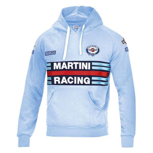 SPARCO 01279MRCE2M Hoodie Martini-Racing Medium Celeste