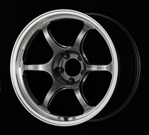 Advan YAT6E48AHB RG-D2 16x7.0 +48 4x100 Machining and Racing Hyper Black Wheel