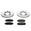 PowerStop K1175 fits Nissan 96-98 Pathfinder Front Z23 Evolution Sport Brake Kit