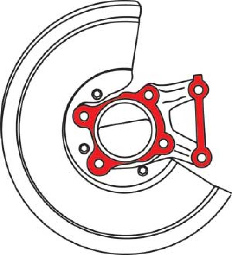 SPC Performance 71760 fits Ford Shim Set (6)