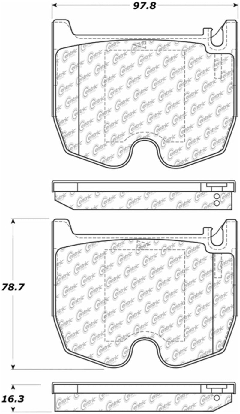 Stoptech 309.0983 Performance Brake Pads