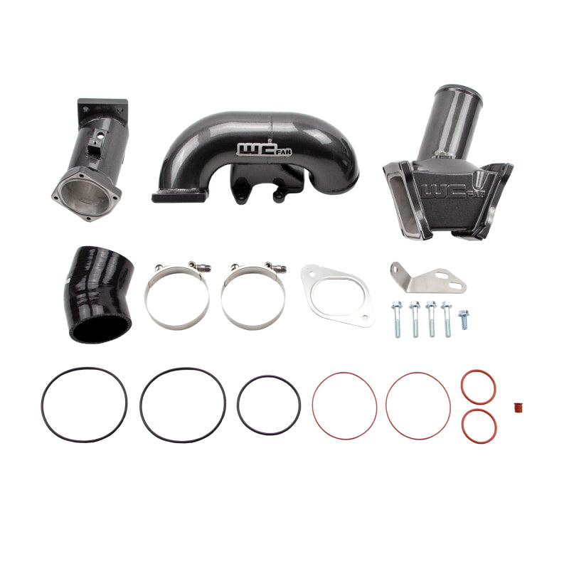 Wehrli WCF100164-BR 2007.5-10 fits Chevrolet Duramax LMM 3in. Y-Bridge Kit - Bengal Red