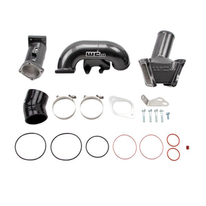 Wehrli WCF100164-CAT 2007.5-10 fits Chevrolet Duramax LMM 3in. Y-Bridge Kit - Ca