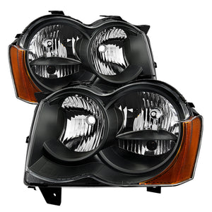 9034510 Xtune fits Jeep 08-10 Grand Cherokee Halogen Model OnlyOEM Style Headl