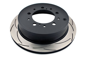 DBA 2723S 07+ fits Toyota Landcruiser 200 Series Rear Slotted Street Series Roto