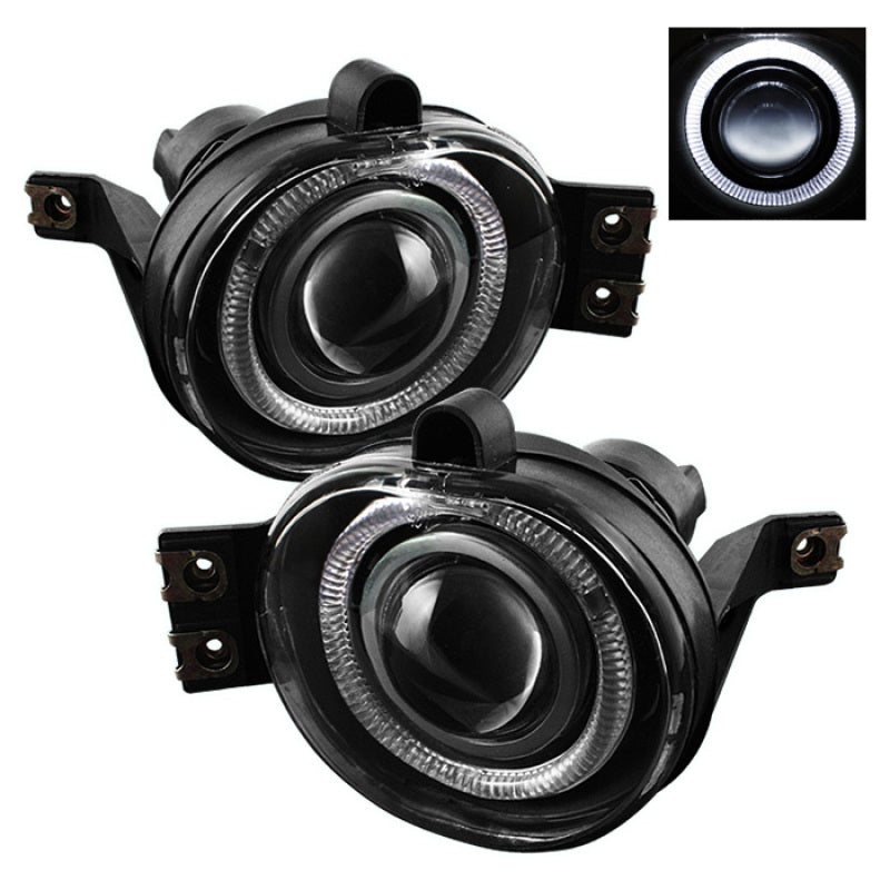 Spyder 5021250 DODGE fits RAM 1500 2005 Halo Projector Fog Lights w/swch Clear