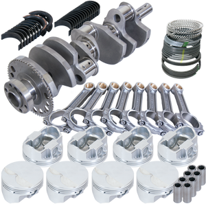 Eagle 637603900 fits Chevy LS1 4.000in Crank 58 Tth Reluctor 6.125in I-Beam Rods 3.900in Pistons Rotating Assembly