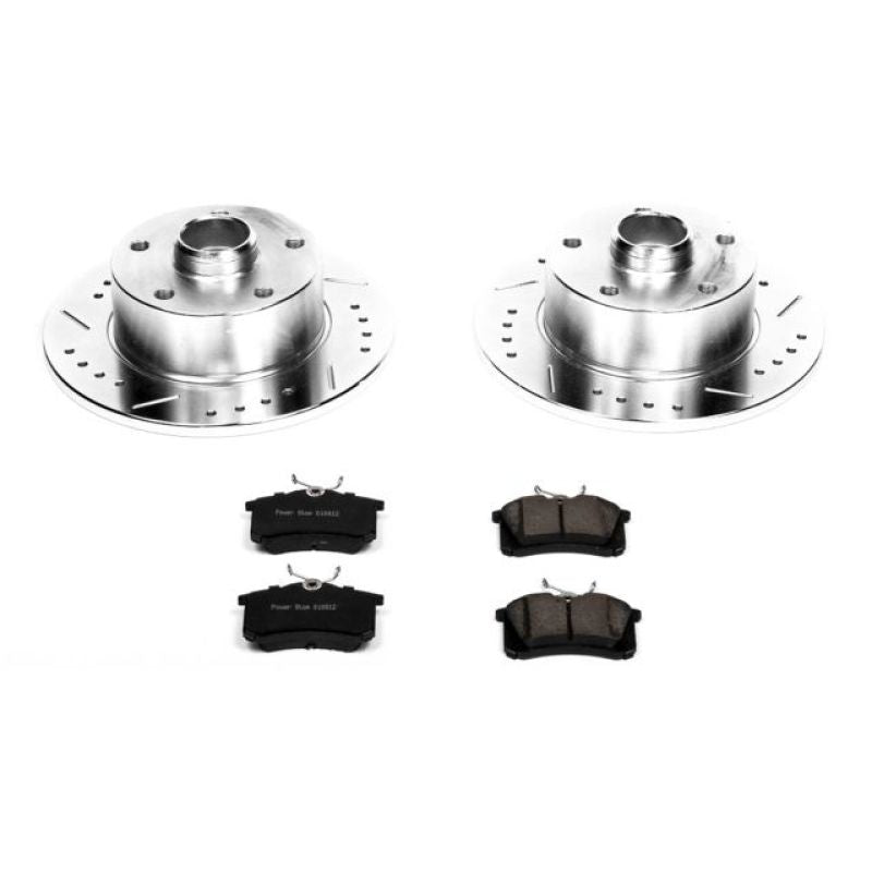 PowerStop K3064 fits Audi 97-01 A4 Rear Z23 Evolution Sport Brake Kit