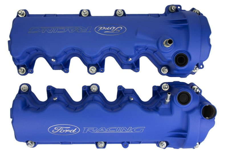 fits Ford Racing M-6582-FR3VBL Blue fits Ford Racing Coated 3-Valve Cam Covers