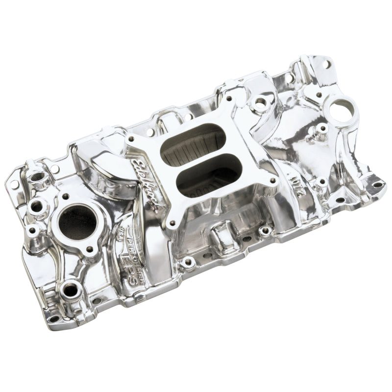 Edelbrock 27011 fits SBC Performer Eps Polished Manifold