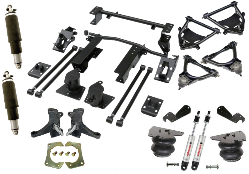 Ridetech 11360297 73-87 fits Chevy C10 Air Suspension System