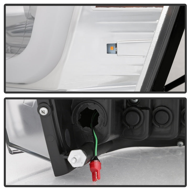 Spyder 5085290 fits Dodge 06-08 Ram 1500 V2 Projector Headlights - Light Bar DR