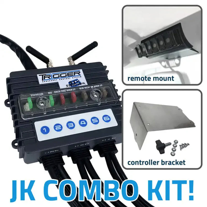 ORACLE Lighting 3001JK Oracle Trigger 6 Shooter fits Jeep Jk Combo Kit